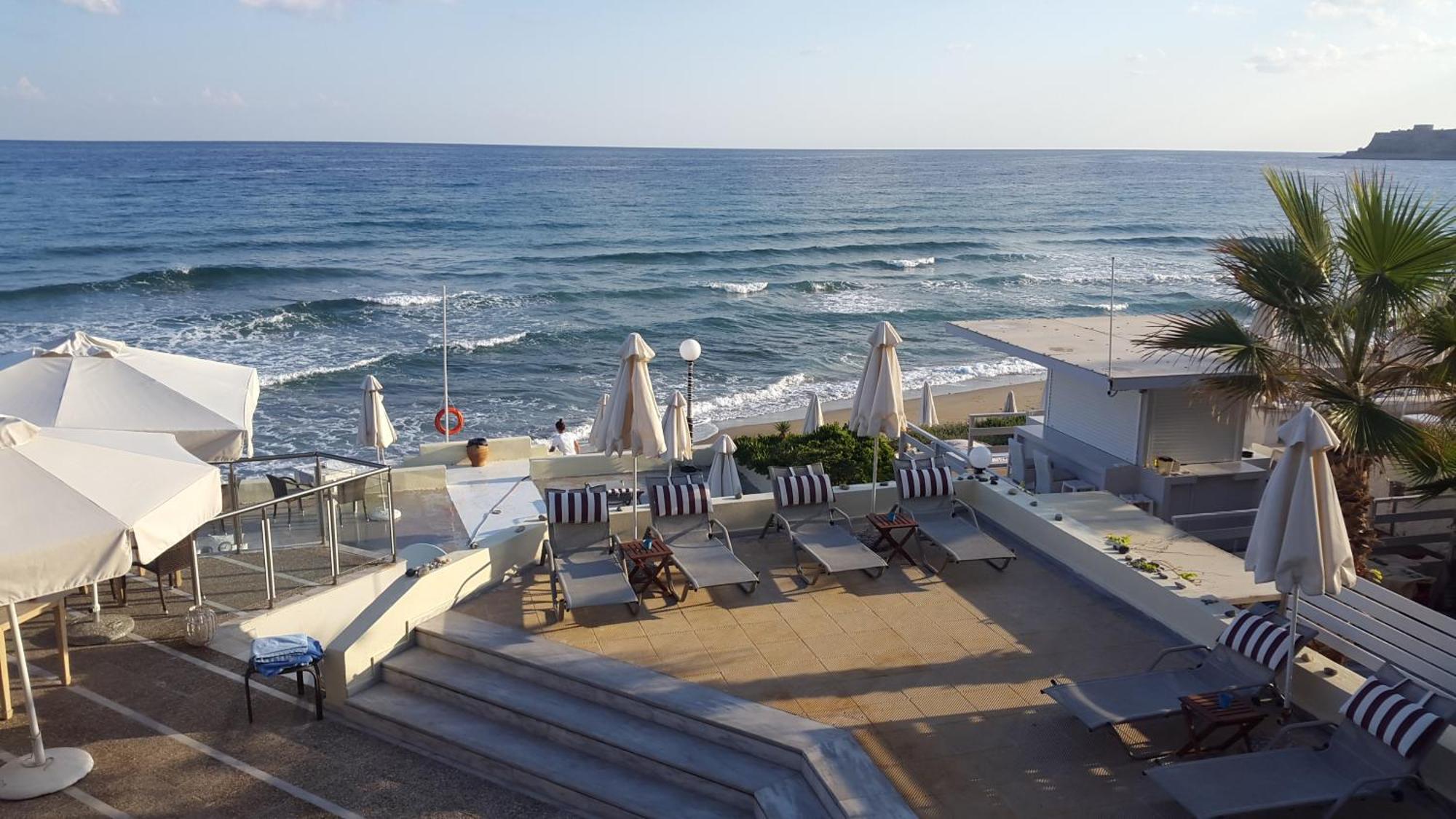 Filoxenia Beach Hotel Rethymno Exterior foto