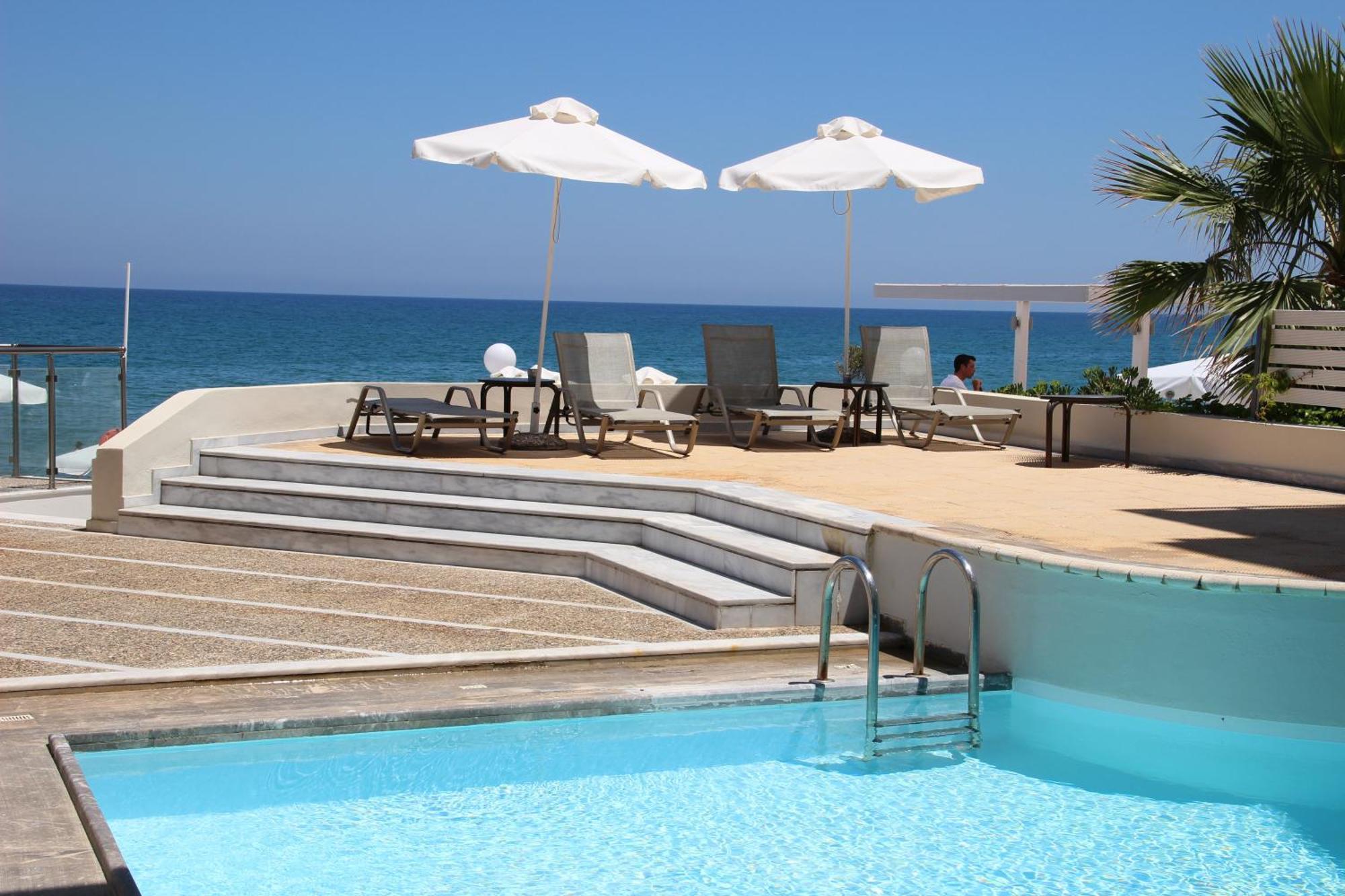 Filoxenia Beach Hotel Rethymno Exterior foto