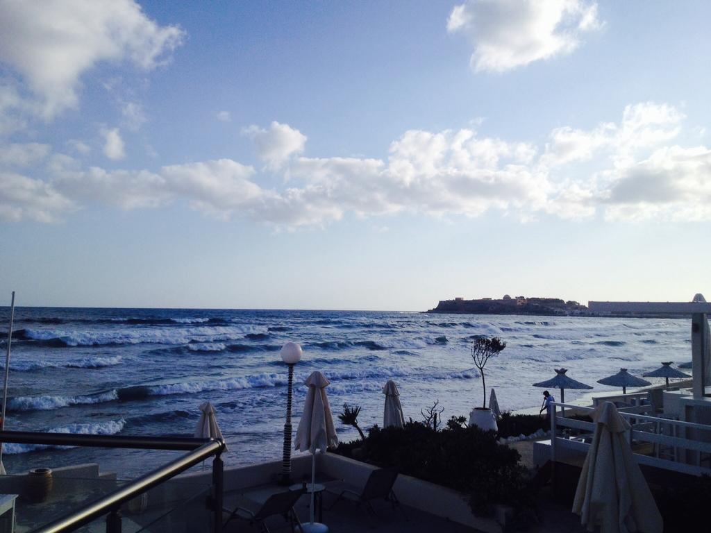 Filoxenia Beach Hotel Rethymno Exterior foto