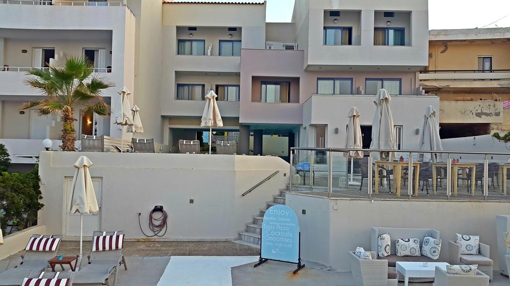 Filoxenia Beach Hotel Rethymno Exterior foto