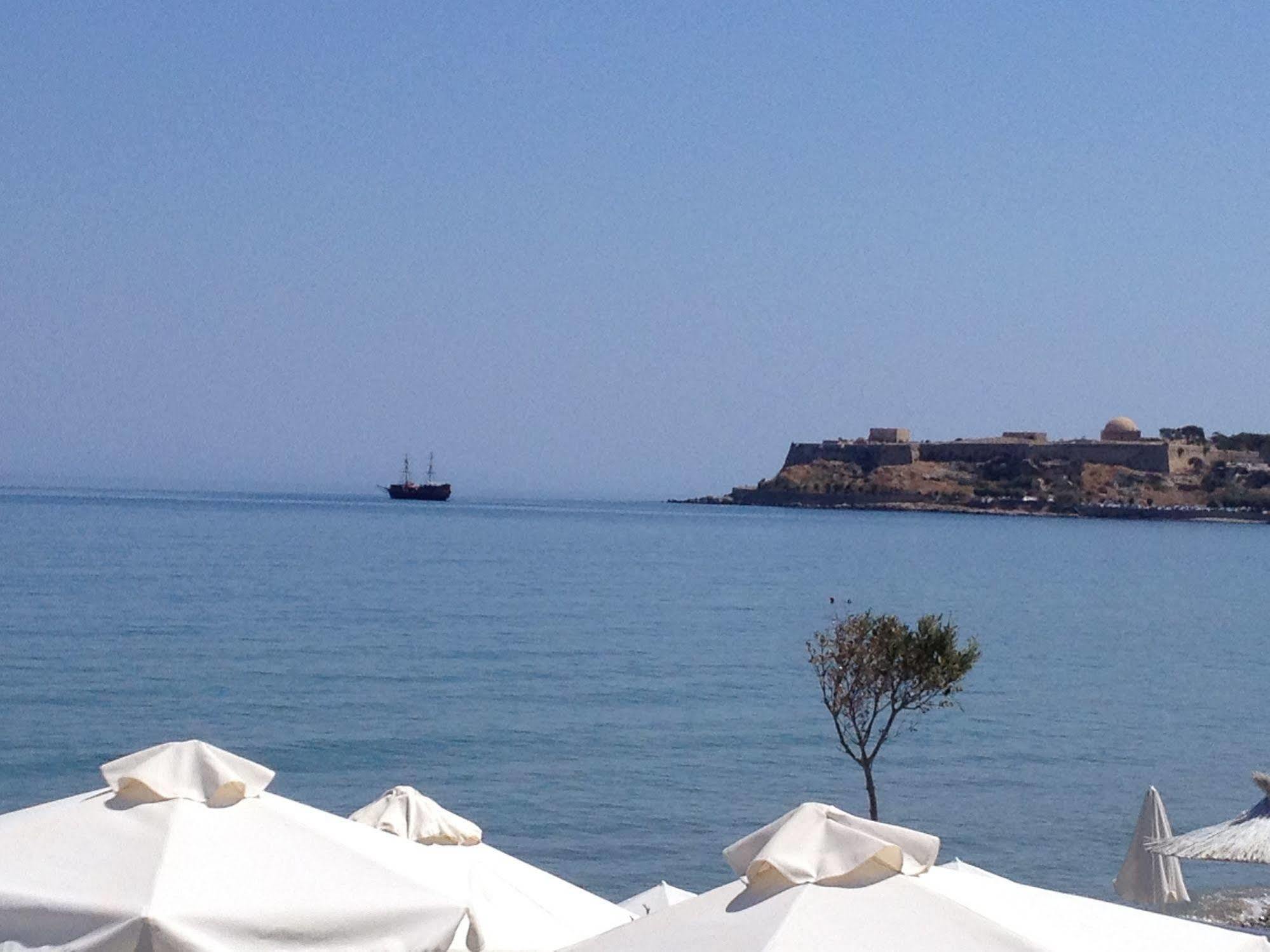 Filoxenia Beach Hotel Rethymno Exterior foto