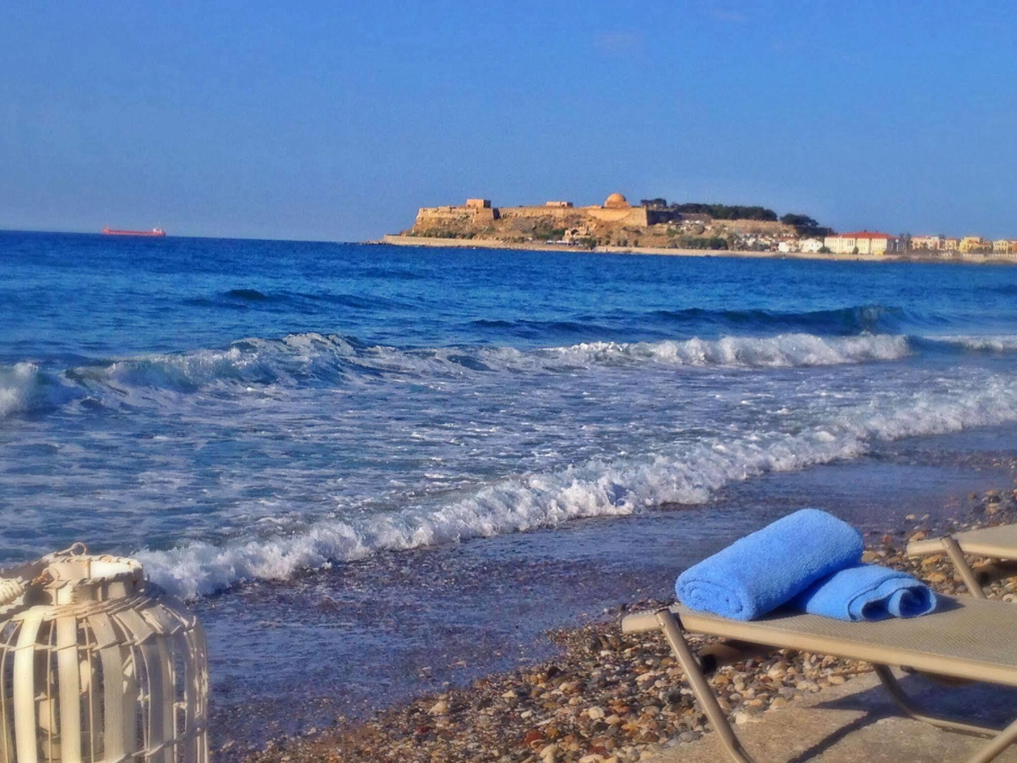 Filoxenia Beach Hotel Rethymno Exterior foto