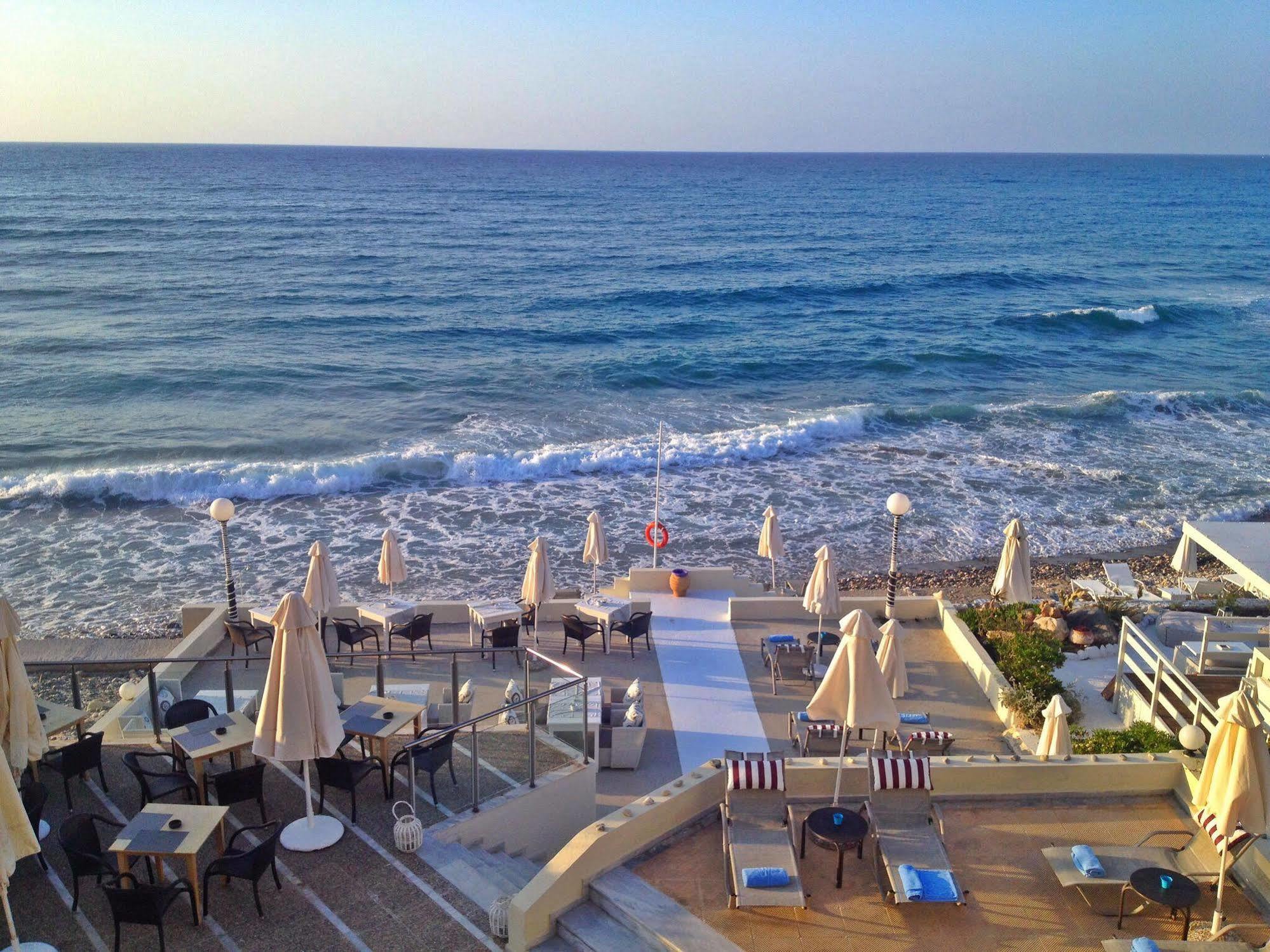 Filoxenia Beach Hotel Rethymno Exterior foto