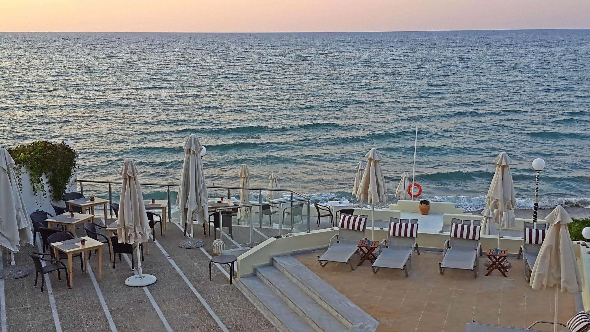 Filoxenia Beach Hotel Rethymno Exterior foto